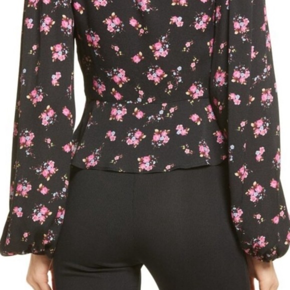 AFRM Floral Blouse Size M - Picture 2 of 2